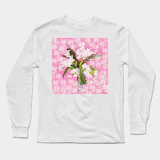 Pink and White Orchids so Shabby Long Sleeve T-Shirt